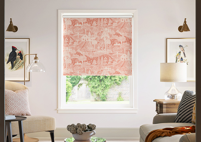 Novel, Burnt Orange - Roller Blind - Image 3